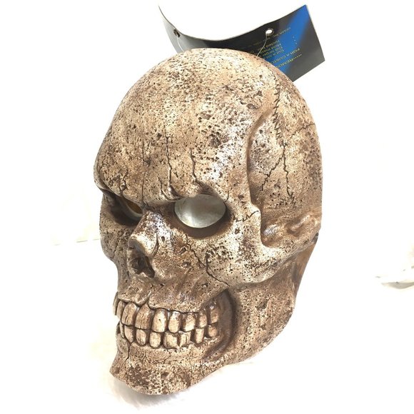 CESAR' Vintage Collectible Halloween Ancient Skull Mask NWT NOS - Picture 2 of 10
